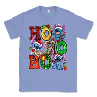 Colony Blue ho ho ho stitch Classic Tee - AdoDesignShop