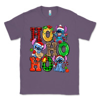 Lavender ho ho ho stitch Classic Tee - AdoDesignShop