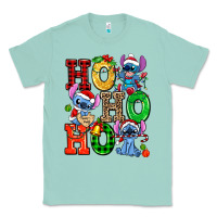 Seafoam ho ho ho stitch Classic Tee - AdoDesignShop