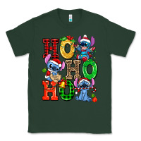 Sports Green ho ho ho stitch Classic Tee - AdoDesignShop