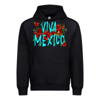Black viva mexico long live mexico Urban Hoodie - Jasminsmagicworld