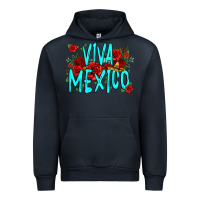 Navy viva mexico long live mexico Urban Hoodie - Jasminsmagicworld
