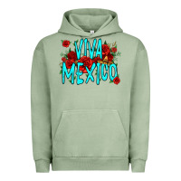 Pigment Oil Green viva mexico long live mexico Urban Hoodie - Jasminsmagicworld