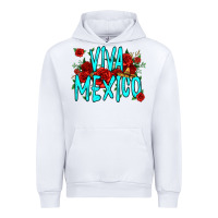 White viva mexico long live mexico Urban Hoodie - Jasminsmagicworld
