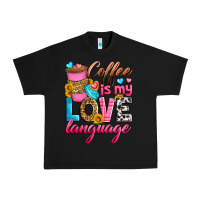 Black coffee is my love language Urban Heavy Tee - Zillion Design Studio