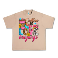 Burro coffee is my love language Urban Heavy Tee - Zillion Design Studio
