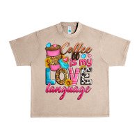 French Oak coffee is my love language Urban Heavy Tee - Zillion Design Studio