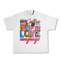 Lunar Rock coffee is my love language Urban Heavy Tee - Zillion Design Studio