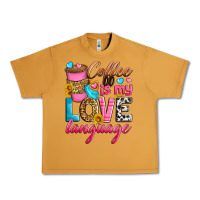 Peanut Butter coffee is my love language Urban Heavy Tee - Zillion Design Studio