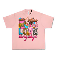 Coffee Is My Love Language Urban Heavy Tee | Teevron