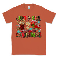 Copper just a girl who loves christmas Classic Tee - FaDigitalArtStudio