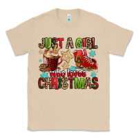 Mushroom just a girl who loves christmas Classic Tee - FaDigitalArtStudio