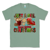 Sage just a girl who loves christmas Classic Tee - FaDigitalArtStudio
