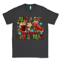 Smoke just a girl who loves christmas Classic Tee - FaDigitalArtStudio