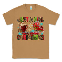 Toasted Coconut just a girl who loves christmas Classic Tee - FaDigitalArtStudio