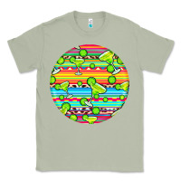 Matcha hispanic heritage month round earrings 3 Classic Tee - BundleAndBundleShop