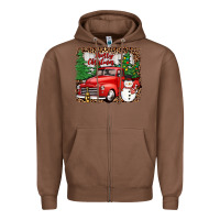 Chestnut merry christmas Zipper Hoodie - JahusDesignShop