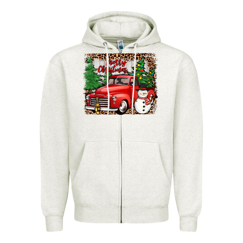 Merry Christmas Zipper Hoodie by JahusDesignShop | Teevron