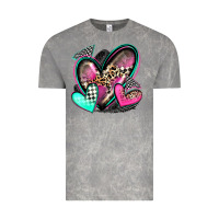 Cloud Rock race hearts Vintage Tee - Zillion Design Studio