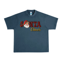 Midnight Navy santa claus Urban Heavy Tee - RanaPortraitStore