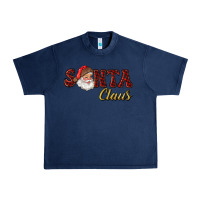 Navy santa claus Urban Heavy Tee - RanaPortraitStore