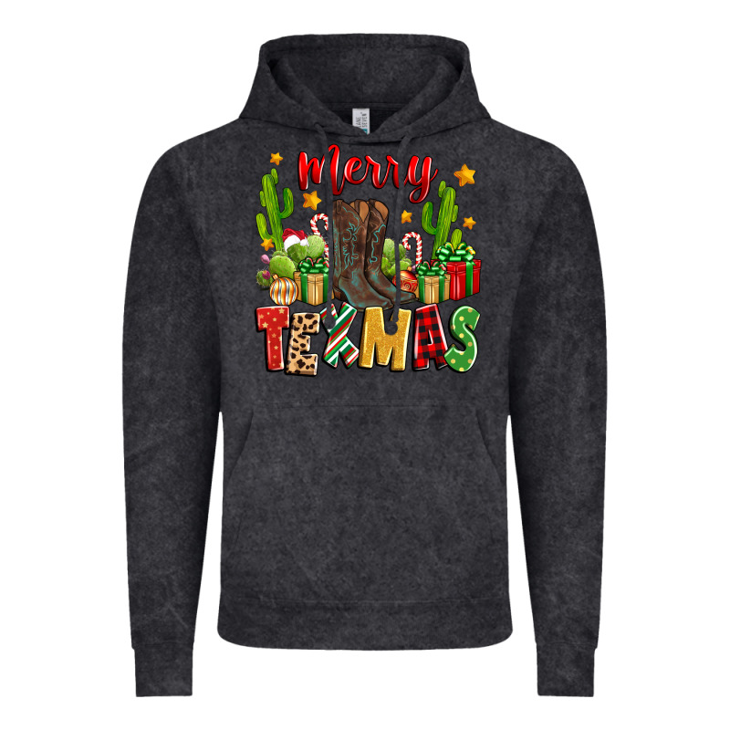 Merry Texmas Vintage Hoodie by Zillion Design Studio | Teevron