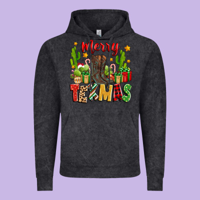 Vintage Hoodie merry texmas