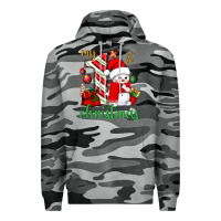 Slate Camo My 1st. Christmas with cute snowman Premium Hoodie - NancyCooperArtShop