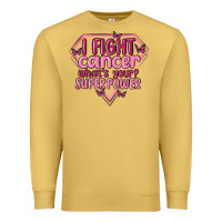 Antique Gold i fight cancer whats your super power Premium Sweatshirt - MaliasSmallBusiness