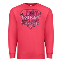 Cardinal i fight cancer whats your super power Premium Sweatshirt - MaliasSmallBusiness
