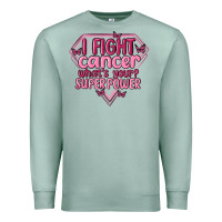 Seafoam i fight cancer whats your super power Premium Sweatshirt - MaliasSmallBusiness
