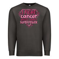 Smoke i fight cancer whats your super power Premium Sweatshirt - MaliasSmallBusiness