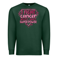 Sports Green i fight cancer whats your super power Premium Sweatshirt - MaliasSmallBusiness