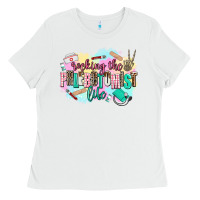 White rocking the phlebotomist life Ladies Tee - AdoDesignShop