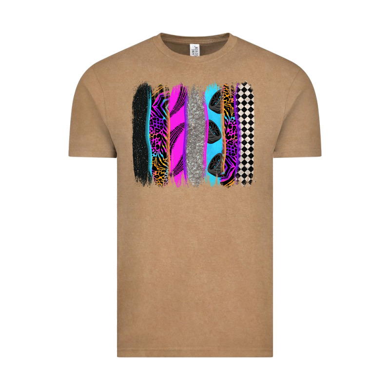 Race Brushstrokes Vintage Tee by Zillion Design Studio | Teevron