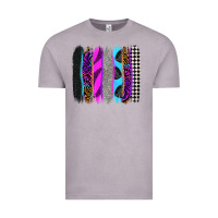 Vintage Zinc race brushstrokes Vintage Tee - Zillion Design Studio