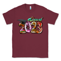 Burgundy class of 2023 Classic Tee - RacoonDesign