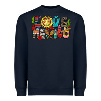 Navy love mexico Heavyweight Sweatshirt - Zillion Design Studio