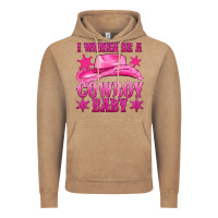 Vintage Coffee i wanna be a cowboy baby Vintage Hoodie - texasbilliewilder