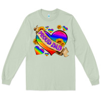 Matcha lgbtq proud dad Long Sleeve Tee - HRA Design Shop