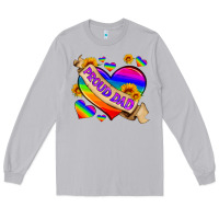 Moon Dust lgbtq proud dad Long Sleeve Tee - HRA Design Shop