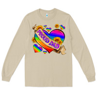 Mushroom lgbtq proud dad Long Sleeve Tee - HRA Design Shop