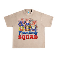 French Oak fireworks squad Urban Heavy Tee - BarkalooDesign