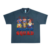Midnight Navy fireworks squad Urban Heavy Tee - BarkalooDesign