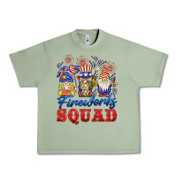 Oil Green fireworks squad Urban Heavy Tee - BarkalooDesign