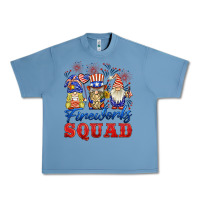 Pebble Blue fireworks squad Urban Heavy Tee - BarkalooDesign