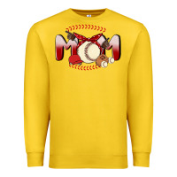 Lemon baseball mom Premium Sweatshirt - MaliasSmallBusiness