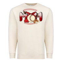 Sandshell baseball mom Premium Sweatshirt - MaliasSmallBusiness