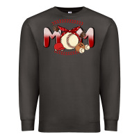 Smoke baseball mom Premium Sweatshirt - MaliasSmallBusiness