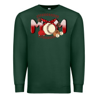 Sports Green baseball mom Premium Sweatshirt - MaliasSmallBusiness